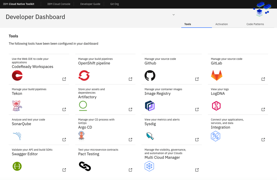 Developer Dashboard